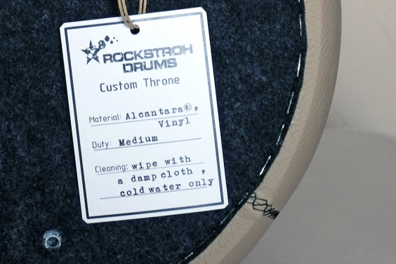 Rockstroh Drums Custom Hocker Alcantara 01 Detail 04