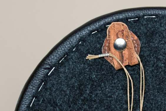 Rockstroh Drums Custom Hocker Alcantara 02 Detail 04