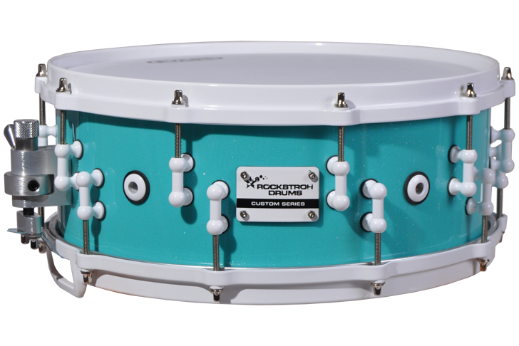 Lg cyan custom snare