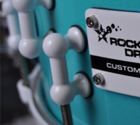 Sm cyan custom snare d1